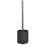 ZELLER toilet brush black motive, black stone 9,5 × 36,5 cm - Toilet Brush