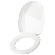 Verk 01868 Toilet Seat with Slow Closing - Universal, White - Toilet Seat