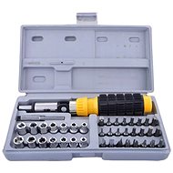 Pronett XJ1251 Ratchet screwdriver with 41 bits - Bit Attachment