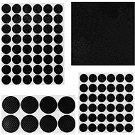 Vergionic 0544 Felt furniture pads 93 pcs, black - Adhesive Mount