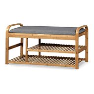 Halmar ST13 Shoe rack grey bamboo - Shoe Rack