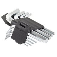 Verk Sada imbusových klíčů 9 ks - 1,5 -10 mm střední hranaté - Hex Key Set