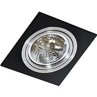 Azzardo Siro 1 Ceiling luminaire - black aluminium - Spot Lighting