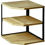 KESPER Kitchen shelf 3 tiers oak sonoma 26 × 26 × 28cm - Shelf