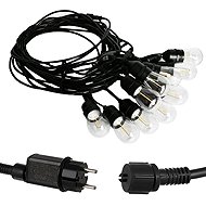 Iso Trade Decorative garland 10 LED bulbs 5 m - Light Chain