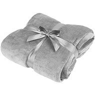 Teesa TSA8902 1 Microplush blanket grey - Blanket