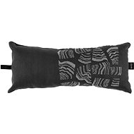 RENTO Sauna cushion with pattern, 50 × 21 cm, black - Sauna Pillow