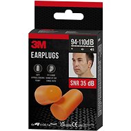 3M Earplugs, 4 pairs with storage box - Earplugs