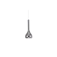 Azzardo Soul 1 Pendant lamp E27 max 1 × 60 W glossy chrome 18 cm - Chandelier