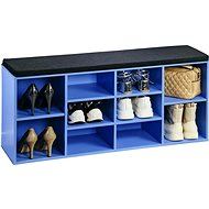 Kesper Shoe rack with bench blue 103,5 × 48 × 29,5 cm - Shoe Rack