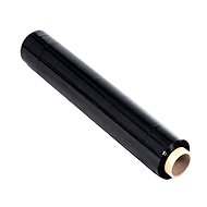 Surtep Hand stretch film 500 mm × 150 m, 23 mic, black - Stretch Wrap