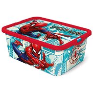 MARVEL Plastic storage box for toys with lid Spiderman - Storage Box