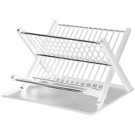 Verk 27177 Folding dish drainer white - Draining Board