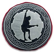 AC/DC: Angus Young - round pillow - Pillow