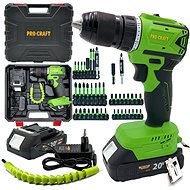 Procraft cordless screwdriver PA18LiN 1 × 2 Ah + 41 bits set - Cordless Drill