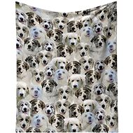 Excellent Microplush warm blanket light 130 × 150 cm - Dogs - Blanket