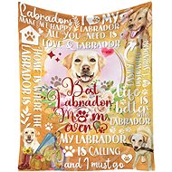 Excellent Micro plush warm blanket 130 × 150 cm - Best labrador - Blanket