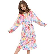 Excellent Warm plush bathrobe size 116 - Scales - Bathrobe