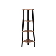 VASAGLE Corner shelf, brown, 34 × 125 cm - Shelf