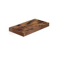 VASAGLE Wall shelf brown, 40 × 20 × 3,8 cm - Shelf