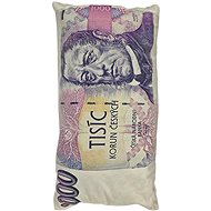 4sleep Decorative pillow banknote 1000 CZK 28 × 53 cm - Pillow