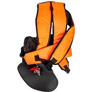 Verk 11440 Two-arm brushcutter strap black and orange - Strap