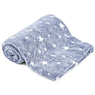 LEVENTI Luminous blanket grey - Bed Cover