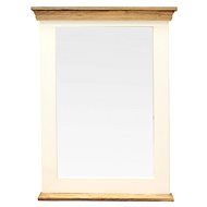 LAKŠMI Retro mirror 70 × 90 cm made of mango wood - Mirror