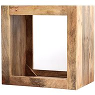 LAKŠMI Hina 50 × 50 × 35 cm mango wood coffee table - Mango Natural - Side Table