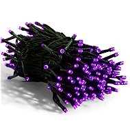 Indoor Christmas chain 5 m 50 LED, purple, 8 programs - Light Chain