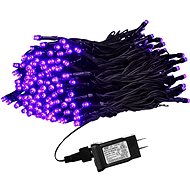 Outdoor chain 10 m 100 LED, purple, 8 programs - Light Chain