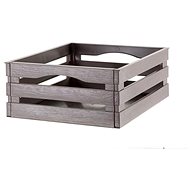 BAMA Plastic crate Tina 3, brown - Storage Box