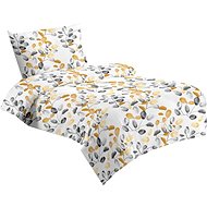 Jahu Microfiber bedding 140 × 200 + 70 ×90 cm - Kate yellow - Bed Linen
