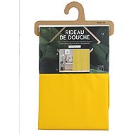 DOCHTMANN Shower curtain PVC 180 × 200 cm yellow - Shower Curtain