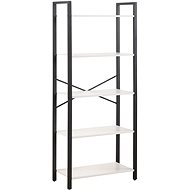 Houseland Evy černý/bílý - Shelving Unit