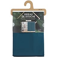 DOCHTMANN Shower curtain PVC 180 × 200 cm blue - Shower Curtain