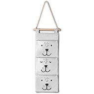 Nukido NK-403 Hanging toy organiser, grey - Toy Organiser