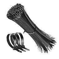 MDS Tensioning tapes 2,5 × 200 mm 100 pcs black - Cable Ties