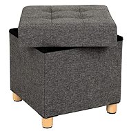 Houseland Taburette Rothike dark grey - Ottoman