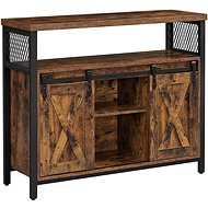 Houseland Commode Vasagle Tanya brown - Chest of Drawers