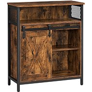 Houseland Storage cabinet Vasagle Remi brown - Cabinet