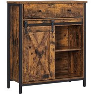 Houseland Storage cabinet Vasagle Muni 70 cm brown - Cabinet
