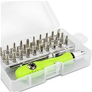 Retoo Sada šroubovák s magnetovými bity 32 v 1 - Bit Set