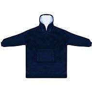 Verk TV hoodie XXL dark blue - Wearable Blanket
