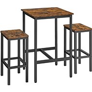 Houseland Bar Set Vasagle Wembley brown - Bar Set
