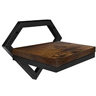 RUHHY Flower stand - shelf, brown, 19 × 23 × 20 cm - Flower Stand