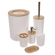 Ruhhy 24635 Bathroom set 6 pcs, white - Bathroom Accessory Set