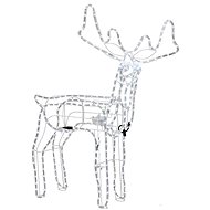 Christmas lighted reindeer with moving head 1,15 m - Blue - Christmas Lights