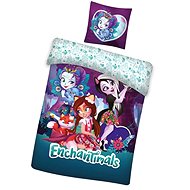 DISNEY Double-sided bedding 140 × 200 cm - Enchantimals - Children's Bedding