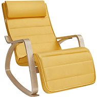 Houseland Rocking chair Brenda yellow - Rocking Chair
